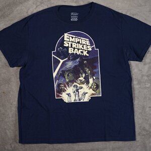 Star Wars Graphic T-shirt the Empire Strikes Back Funko Unisex XL Retro Han Solo